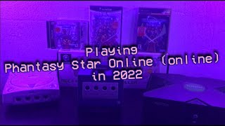 Playing Phantasy Star Online (Online) in 2022