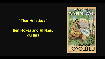 "That Hula Jazz" Ben Hokea and Al Nani, Hawaiian guitars = folk musicians from Hawaii