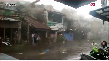 Mengerikan! Detik-detik Angin Puting Beliung Porak-porandakan Wilayah Batutulis Bogor - 06/12