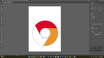 How to create Chrome logo in Adobe illutrator