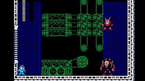 Mega Man 3 (Bonus): Doc Robot Battles - Buster Only, No Damage