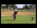 Hip depth watch tour players deepen in the backswing and stay deep in the forward swing