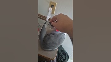 Amazon Basics 1500W Ceramic Personal Heater with Adjustable Thermostat