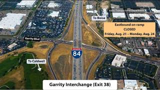 Weekend Garrity closure