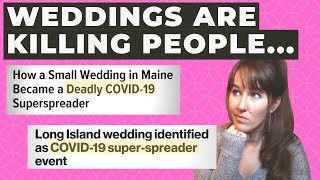 HOW TO NOT HAVE A SUPER SPREADER WEDDING that Lands You on the News
