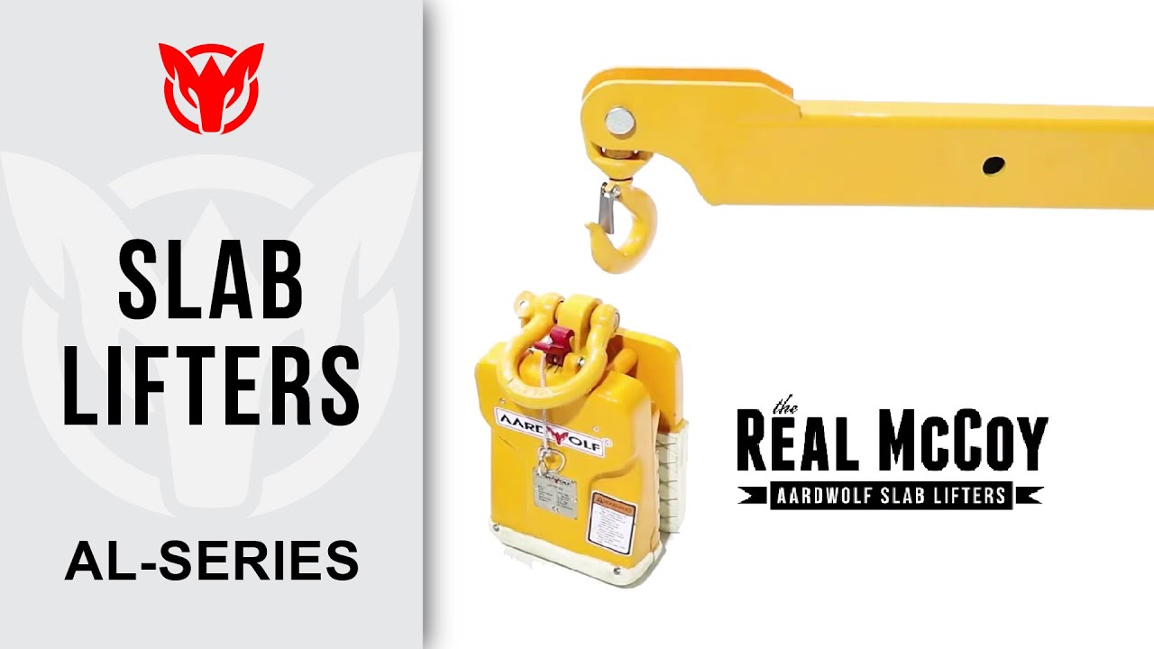 Slab Lifter Slab Lifting Clamp Aardwolf YouTube