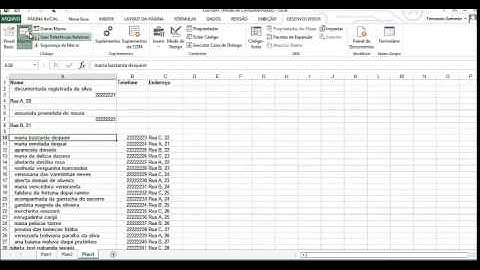 Macros com referencia Relativa