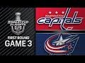 Capitals top Blue Jackets in double OT to take Game 3