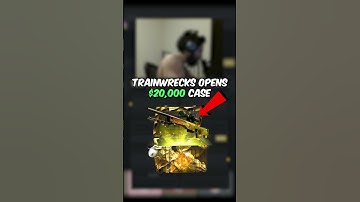 Trainwrecks opens $20,000 case on CSGO (INSANE)