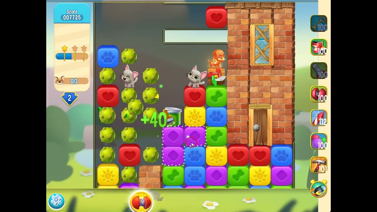 Pet Rescue Saga level 5275 no boosters | PuzzledCubes.site