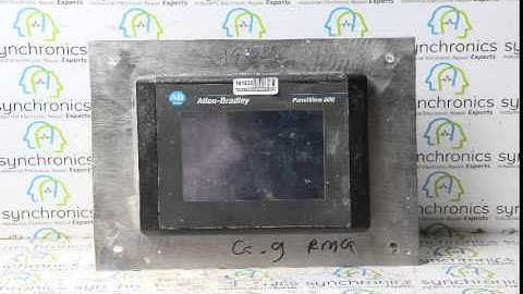 Allen Bradley - HMI Panel View 600 2711-T6C16L1 Repaired at Synchronics
