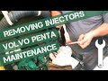 How to Remove and Replace Injectors on a Volvo Penta Marine Diesel Engine - Sailboat Maintenance