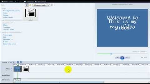 Windows Movie Maker - How To Use [video tutorial]