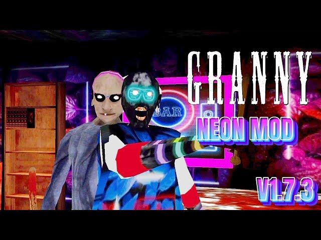 how to download Granny 1.7.3 OUTWITT mod //granny mod menu// extro neon 