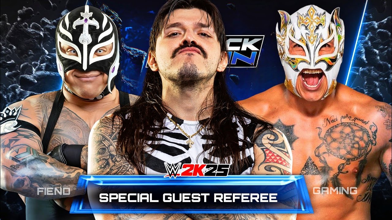 WWE 2K25 | Special Guest Referee Match - Rey Mysterio VS Rey Fenix