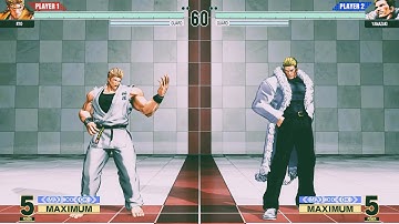 Ryo Sakazaki vs Ryoji Yamazaki (Hardest AI ) - KOF XV.