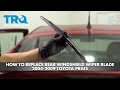 How to Replace Rear Windshield Wiper Blade 2004-2009 Toyota Prius