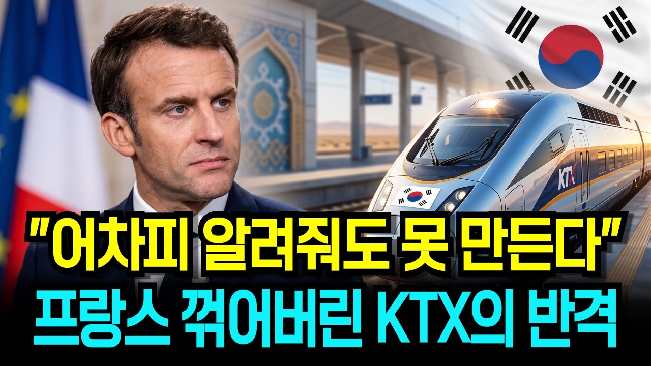 "기술 줘봤자 소용없다"던 일본과 프랑스. 한국 KTX가 세계 시장 석권하자 보인 반응