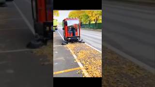 This is how roads are swept around the world but Nigerian case is different