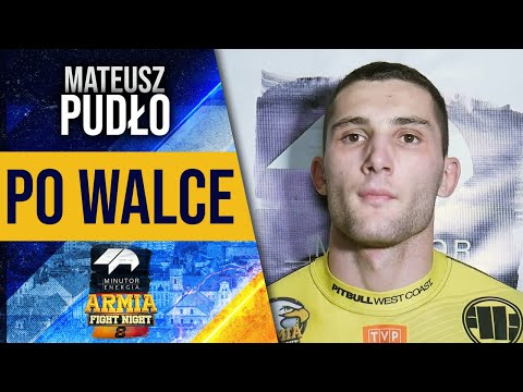 Mateusz Pudło o poddaniu Skrzypka: "Prędze czy później i tak by to weszło"