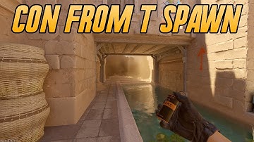 CS2 Anubis | Connector From T Spawn Smoke
