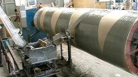 Filament winding Machine for #FRPduct