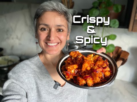 THE PERFECT CRISPY AND SPICY CAULIFLOWER RECIPE  Easy and Vegan  Food with Chetna