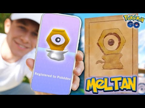 THE OFFICIAL MYTHICAL "MELTAN" REVEAL in Pokémon GO / Pokémon Let’s GO!