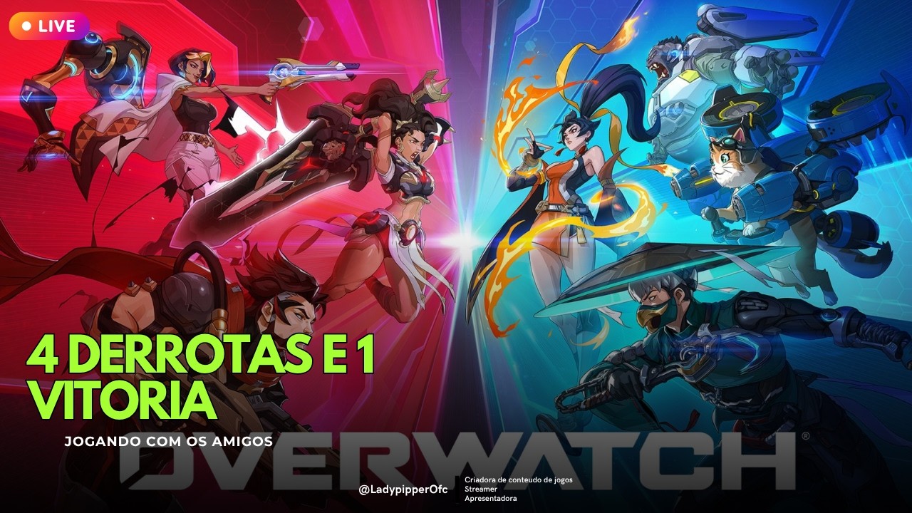 [LIVE] OVERWACHT 2 com os AMIGOOOS | Gameplay de Live | #teamxbox # ...