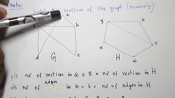(TAMIL) ISOMORPHIC GRAPHS PROBLEM 1