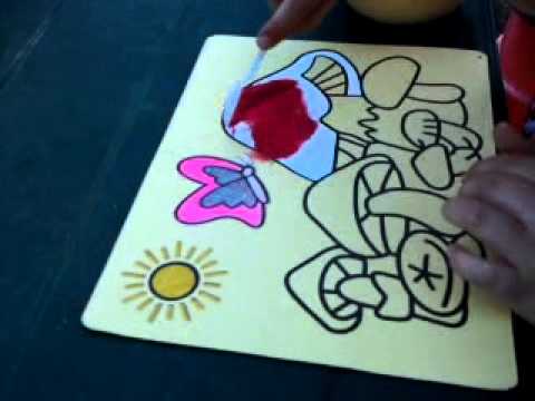 Malowanie Piaskiem Obrazki Piaskowe Dla Dzieci Fikolo