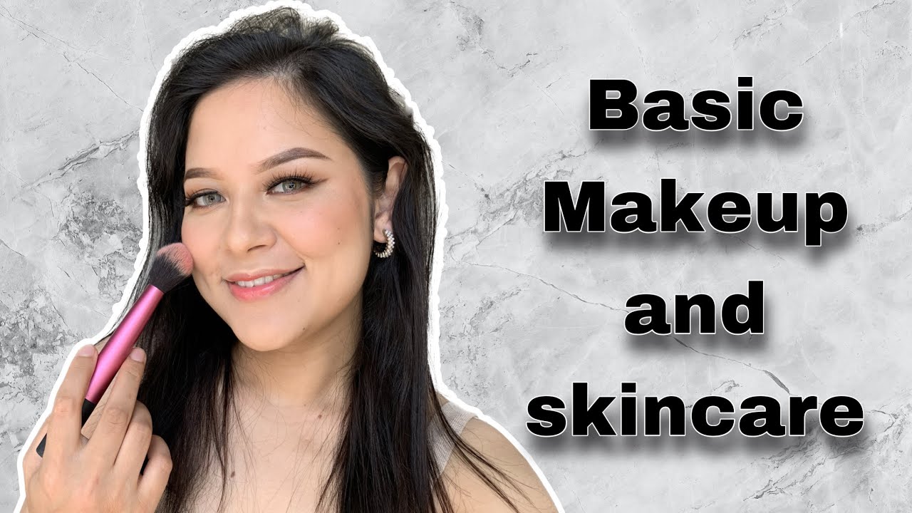 BASIC MAKEUP AND SKINCARE FOR BEGINNERS 2022 || NEPALI VERSION || complete beginners  makeup