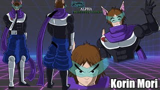 Korin Mori Character Design Time Lapse | Dynamic Force Alpha