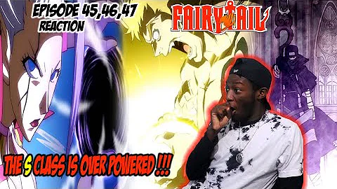 Mirajane Vs Freed ! Fairy Tail Episode 45,46,47 Reaction | Laxus the Thunder DRAGON SLAYER !!