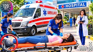 US Ambulance City Rescue Simulator 2026 Game - 911 US Emergency Ambulance Game! Android Gameplay screenshot 5