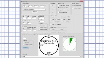 CNC Write Circle & Ellipse Text Tabs