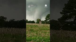 Deadly, massive tornado churns near Mount Vernon Illinois