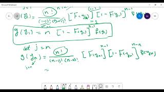 Order statistics part (1)