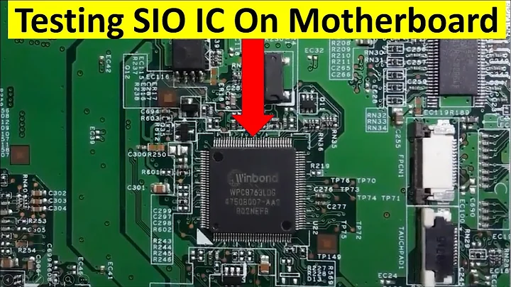 Testing SIO IC Techniques - Laptop Motherboard Repair