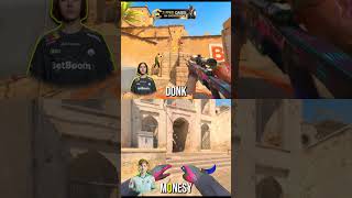 donk vs m0NESY - m0NESY insane flying shot 😱 #cs2 #csgo #cs2moments #faceit #faceitlvl10 #shorts