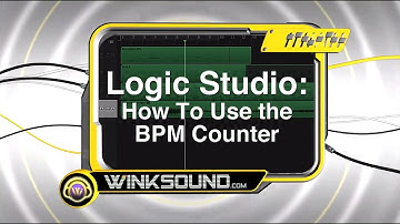 Logic Pro: How To Use the BPM Counter | WinkSound