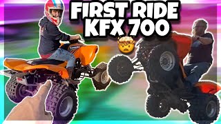First Ride: KFX700 | Kawasaki KFX700 Review