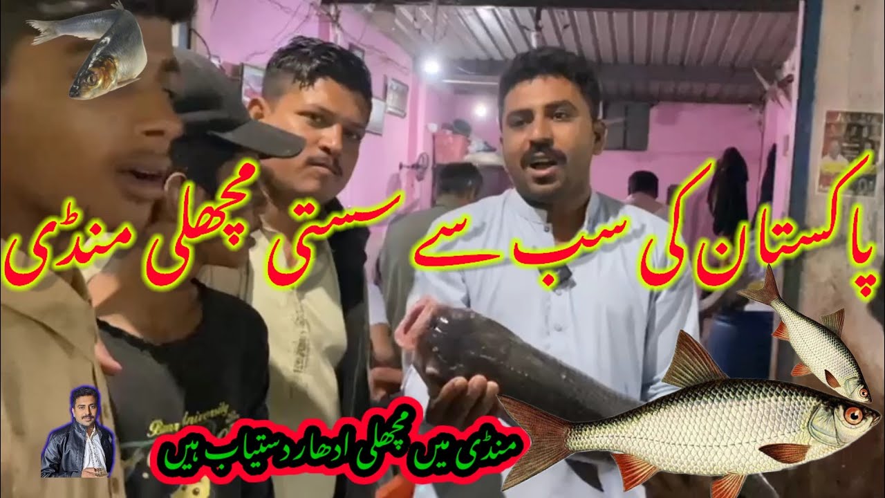 Pakistan ki sasti fish mandi ] Gulshan hadeed Karachi fish mandi 🐟🐠 ...