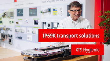 IP69K-transportoplossingen met XTS Hygienic