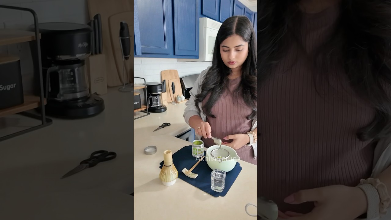 Starbucks Matcha Intlo try chesanu 