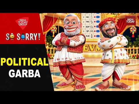 So Sorry: POLITICAL GARBA | Vote Chori | SIR | Election 2027 | PM Modi | Rahul | Akhilesh | Yogi