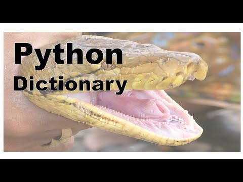 620-Python - Dictionary
