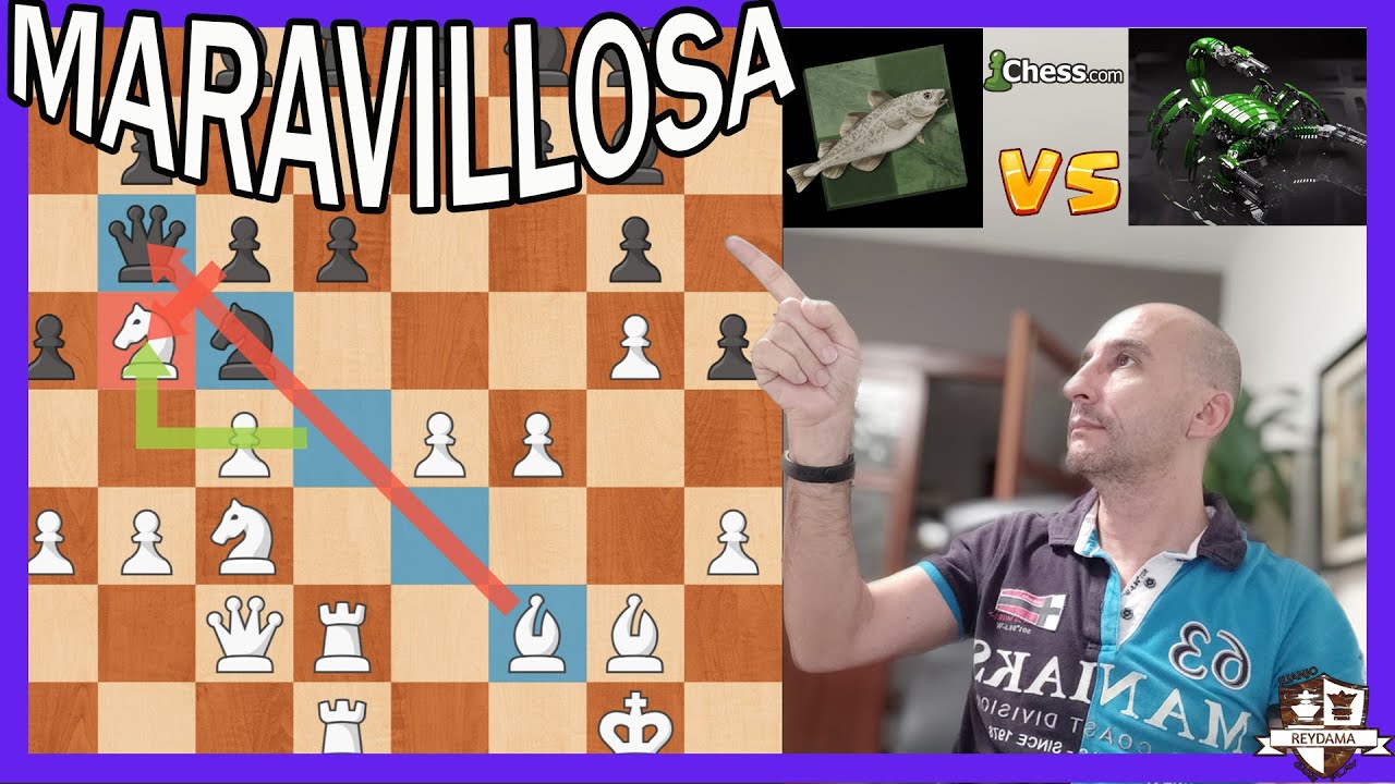 UNA OBRA MAESTRA DE LAS MÁQUINAS! Stockfish vs ScorpioNN