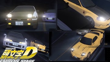 Initial D:Extreme Stage: opening anime but sounds from anime