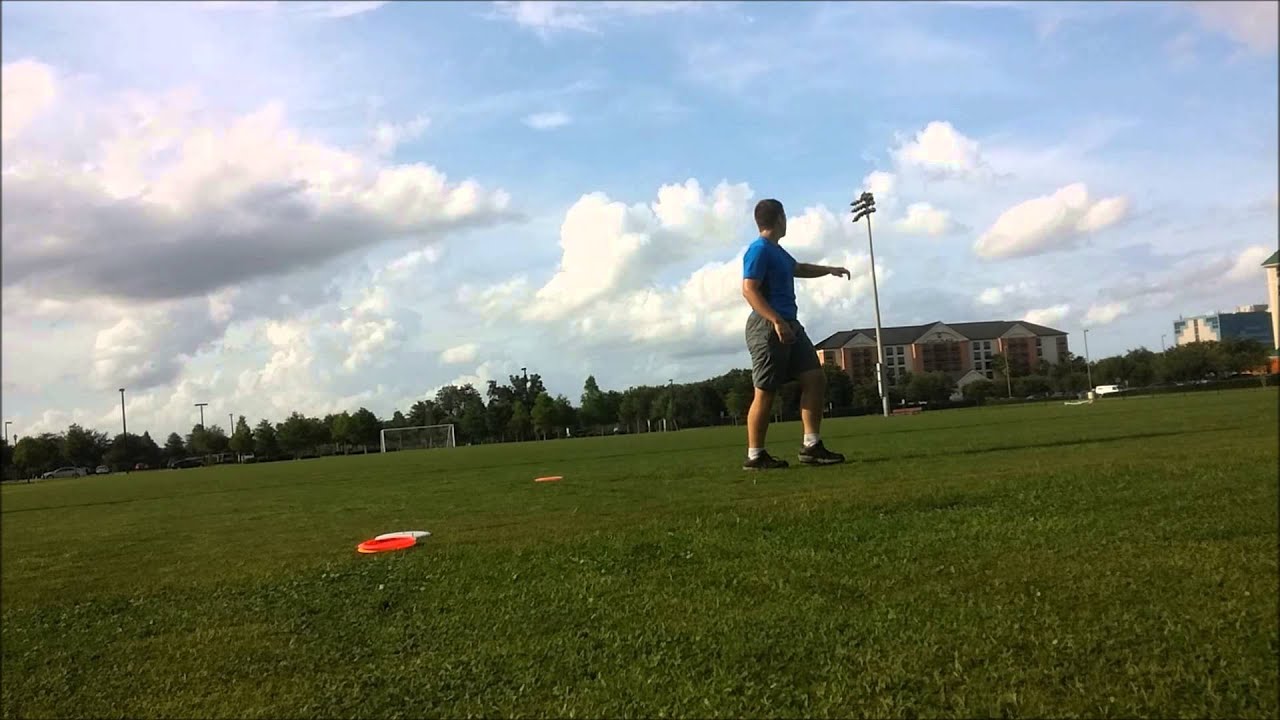 Disc Golf form evaluation 6/13/2014 (behind view) YouTube
